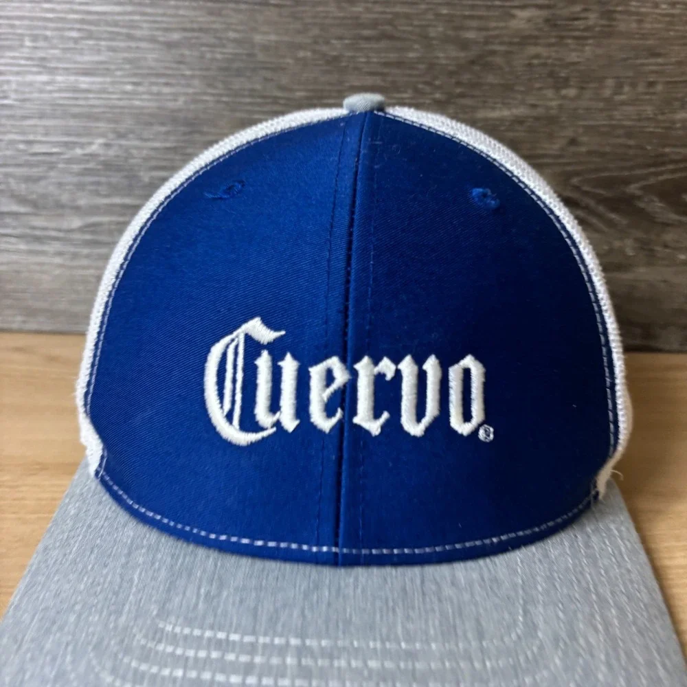 Cuervo Hat Cap Snap Back Blue Trucker Jose Cuervo Outdoors Mens